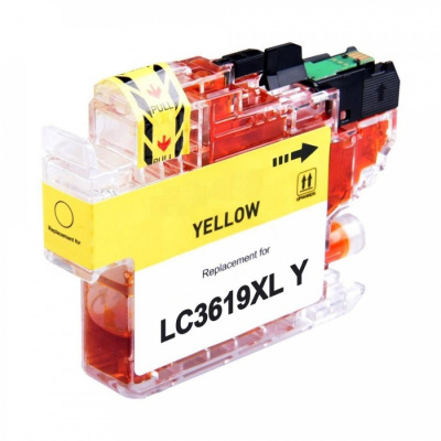Brother LC-3619XL жълт (yellow) съвместими касети