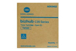 Konica Minolta TNP-22C лазурен (cyan) оригинален тонер